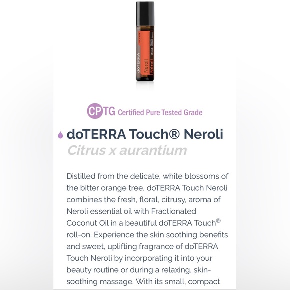 Doterra Neroli blend roller - Picture 2 of 4